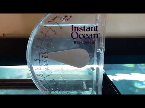 Instant Ocean Hydrometer New Saltwater Tank Salinity Tips