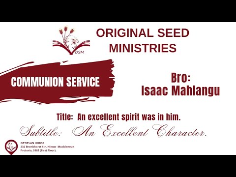 2023-0531PM - An Excellent Spirit