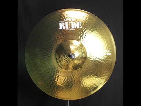 Paiste 24" Rude "Eclipse" Mega Power Ride - 4714g (video demo) image 2