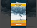 probable (adjective) - definition and usage in English