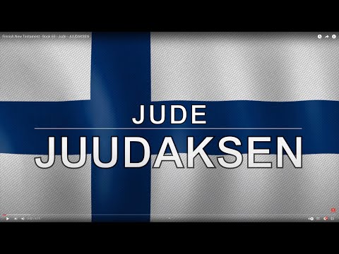 Finnish New Testament - Book 65 - Jude - JUUDAKSEN