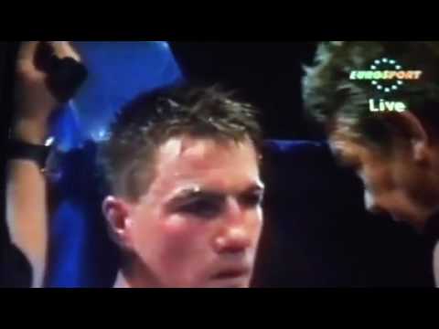 Jeff Harding KO Christophe Tiozzo in France ( Classic Left Hook)