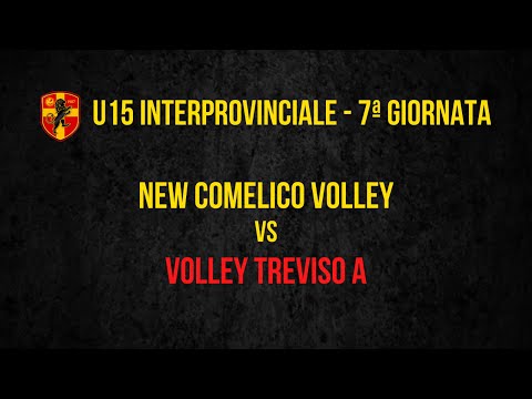 UNDER 15: NEW COMELICO VOLLEY - VOLLEY TREVISO A