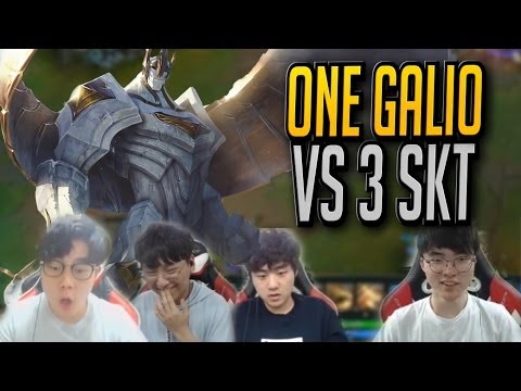 Korea Finally lets Faker Play Galio! - Faker's Stream Highlights (Translated)