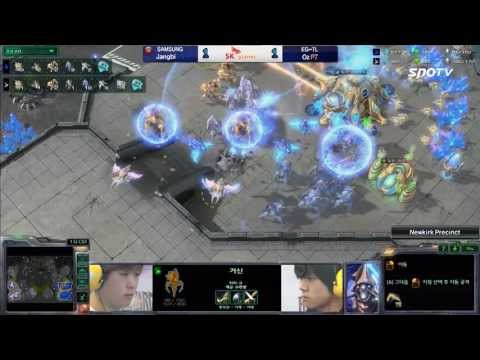 [0520] Jangbi(SAMSUNG) vs. Oz(EG-TL) PvP 3SET Newkirk Precinct -Starcraft2,esportstv,SPL