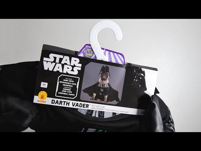 Vídeo relacionado con Rubies - Disfraz de Darth Vader para mascota, Talla L perro ( 887852-L)