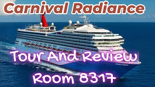 Carnival Radiance: Room 8317 Tour And Review - Don't Believe What They Say About Inside Cabins