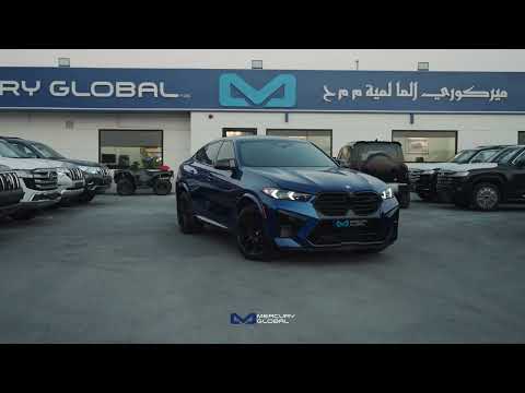 2024 BMW X6 M Competition | Marina Bay Blue (4K)