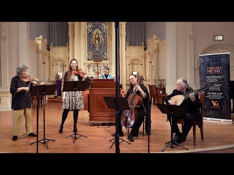 Arcangelo Corelli: Ciaccona (Op. 2 No. 12) Voices of Music, Blumenstock & McKay Lodge, 8K video