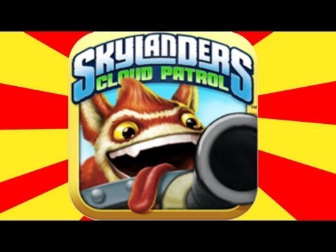 skylanders cloud patrol ipad codes