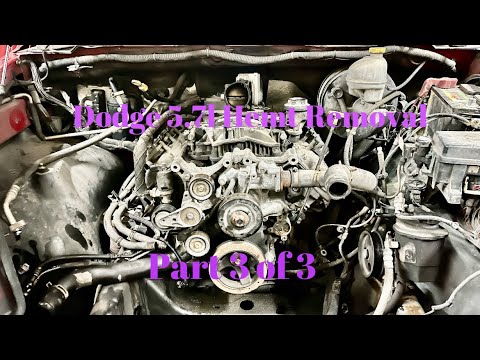 Dodge Ram 1500 5.7l Hemi Engine Removal Step by Step Part 3 of 3 This is will also work for the 2500