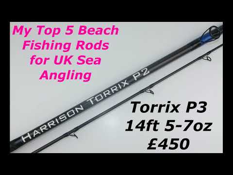 My Top 5 Beach Fishing Rods for UK Sea Angling