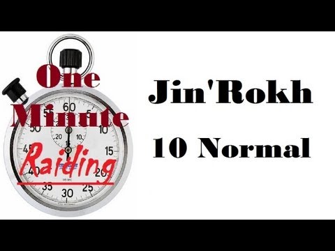 Jin'Rokh the Breaker 10N Guide - First Boss