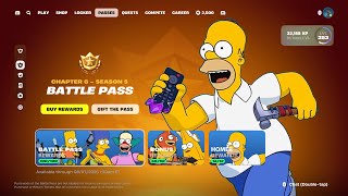 Fortnite The Simpsons Battle Pass