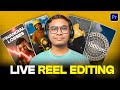 Live Reel Editing For My Client Step By Step Viral Reels Editing Premiere Pro Editing Tutorial