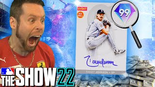 I collected EVERYTHING for 99 RANDY JOHNSON! MLB the Show 22