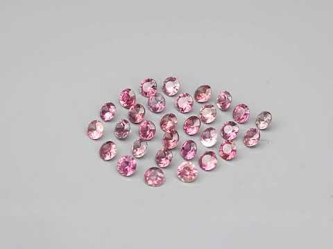 Natuurlijk Saffier Briljant Kleur Paarsachtig roze 2,07 ct.
