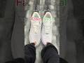 Real Vs Fake Air Force One Sneakers Shorts