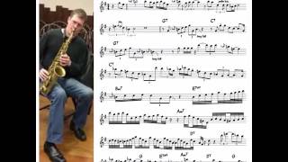 Eric Alexander plays Alto Saxophone - "Parker's Mood"