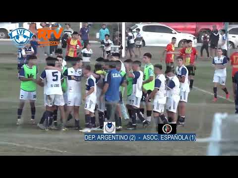 DEP .ARGENTINO (2)  VS ASOC. ESPAÑOLA (1)