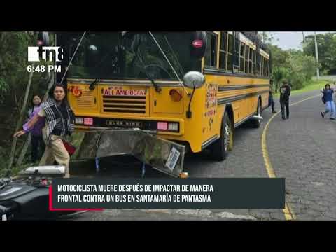 Motociclista pierde una pierna tras impactar contra rastra en El Cuá, Jinotega