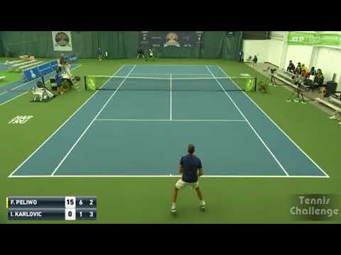 Ivo Karlovic vs Filip Peliwo/ CHARLOTTESVILLE 2019  Highlights