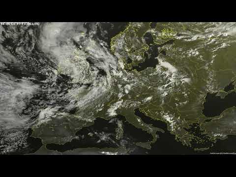 Sat24 video impression for Saturday, June 27, 2020