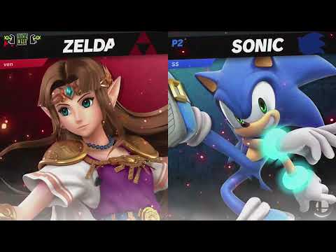 ven (Zelda) vs Sonix (Sonic) | Losers Finals | Smash It Up 94