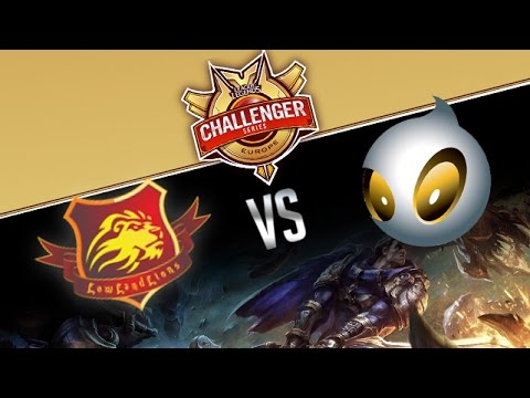 LowLandLions vs Dignitas EU - CS EU 2015 - W1D2 - Spring Split - FR