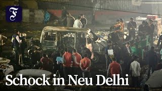 Acht Tote bei Explosion in der indischen Hauptstadt