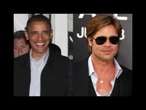 Revealed - Obama and Brad pitt are cousins WOW