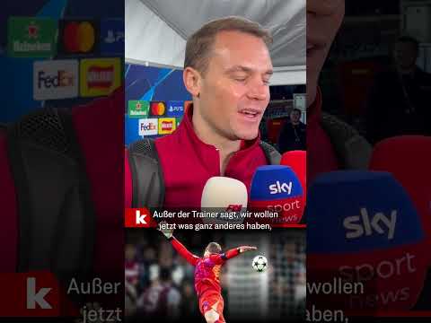 Video Thumbnail: Neuer nach Patzer: "So ein Treffer gehört zum kalkulierten Risiko" #shorts
