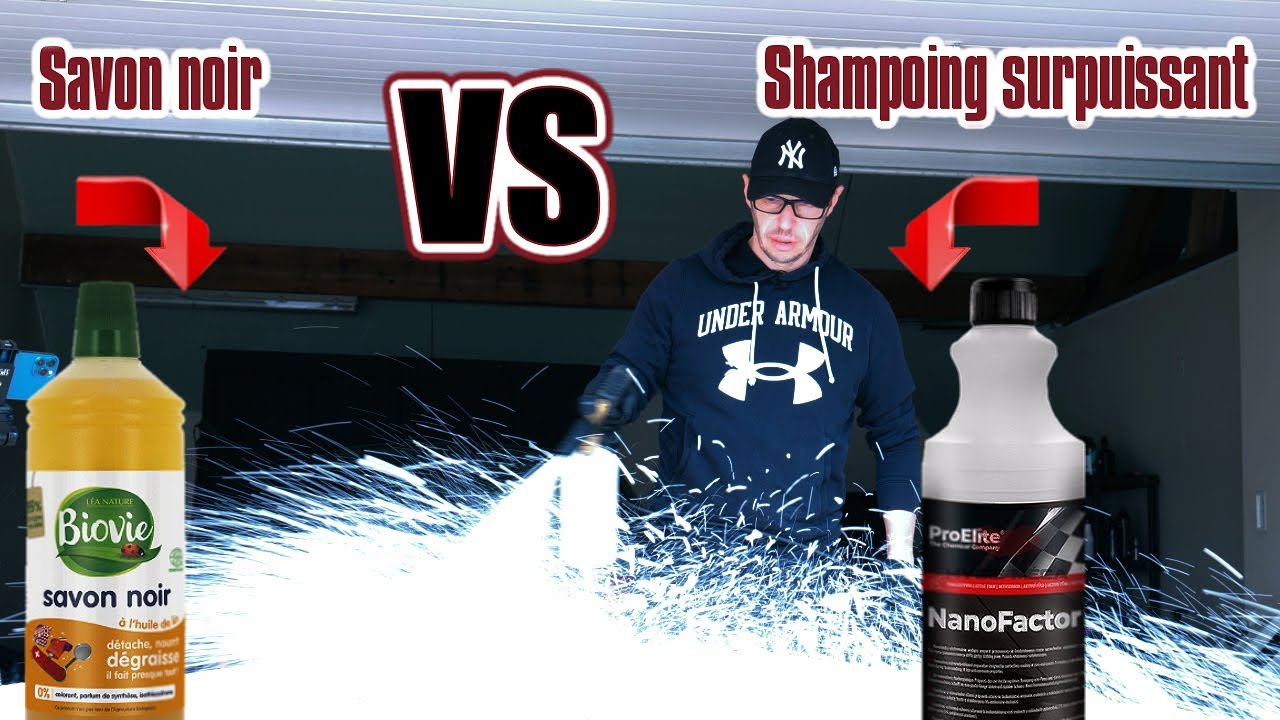 SAVON NOIR VS UN SHAMPOING SURPUISSANT ...!