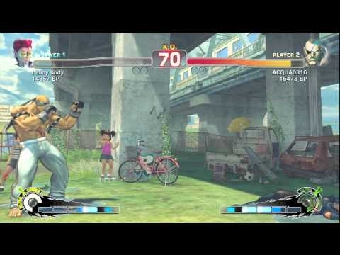 SSF4: t alloy body (Viper) VS ACQUA (Sagat)