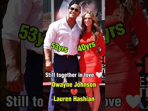 Dwayne Johnson (The Rock) love story, ex-wife Lauren Hashian and children 💓 #hollywood #therock