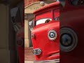 Red Is Joined By A Tiny Friend At The Firehouse Garden Pixar Cars Disney Jr
