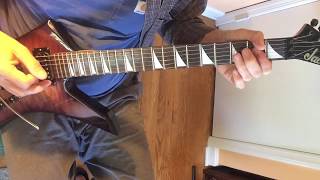 Here With Me, REO Speedwagon, up close electric guitar method