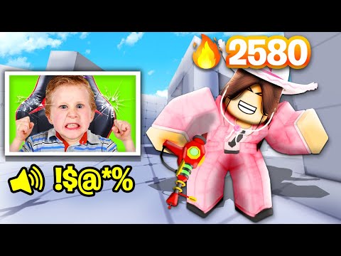 I 1v1ed The Most TOXIC Kid in Roblox Rivals...