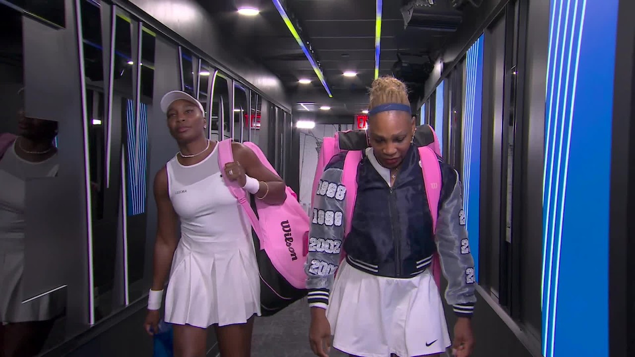 Venus & Serena Williams make their doubles return 🎾 | 2026 US Open