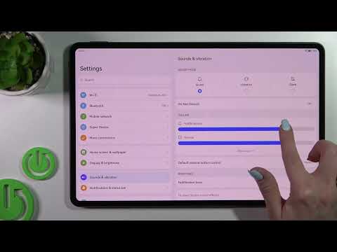 HUAWEI MatePad Pro - How To Mute Notifications Sound