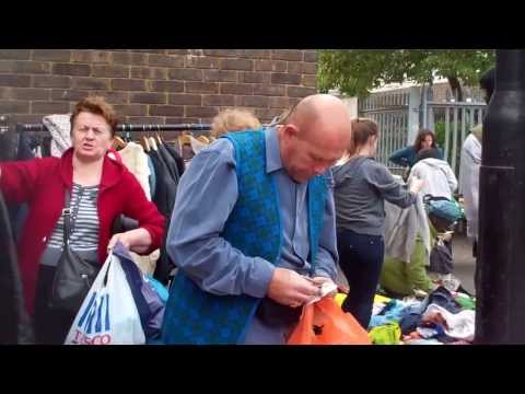 Battersea Car Boot Sale - Matchless Gifts Charity Shop helping to feed the homeless