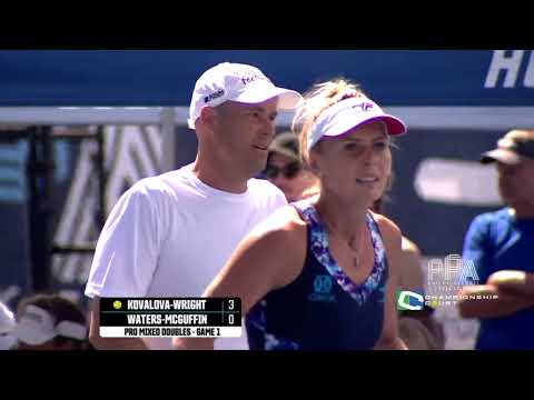 Tyson McGuffin/Leigh Waters Vs Matt Wright/Lucy Kovalova - PPA Florida Grand Slam Mixed Doubles Pro
