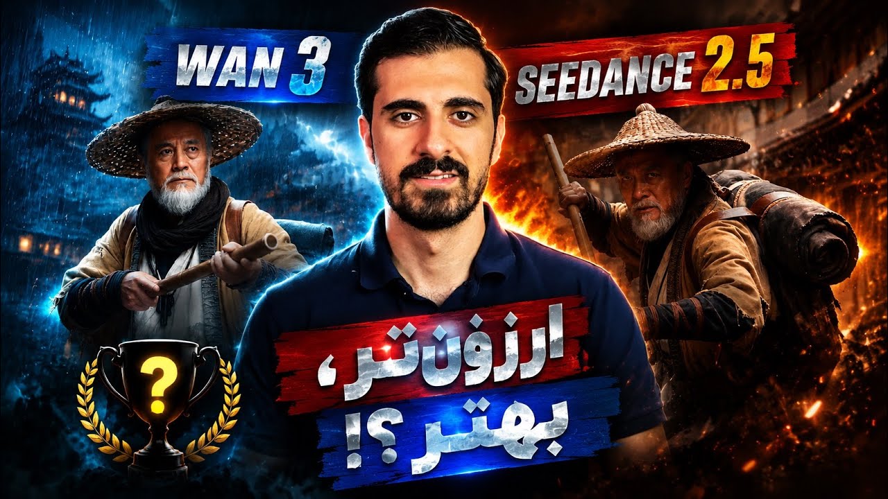 نصف قیمت Seedance 2.5، همان کیفیت؟ Wan 3 منتشر شد!
