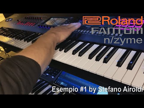 Roland Fantom n/zyme - Esempio #1: sintesi Wavetable by Stefano Airoldi