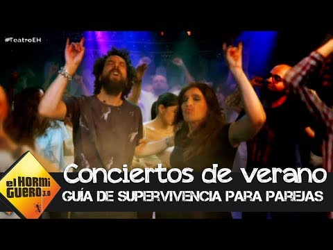 Juan y Damiana te muestran cómo sobrevivir los conciertos en pareja - El Hormiguero 3.0