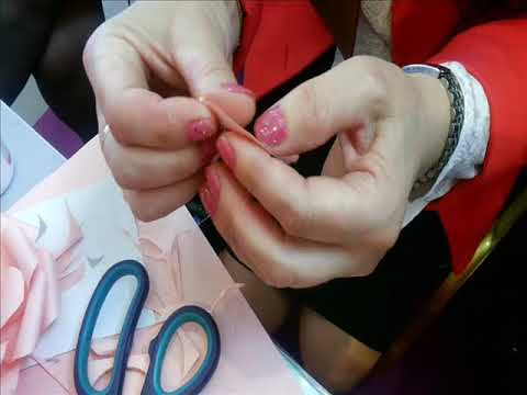 Rrobaqepsi Majlinda Lamaj – Card art (paper rose)