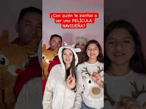 ¿Con quién te sientas a ver una película navideña? 🎄🎅🏻