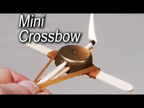 How to Make a Mini Crossbow