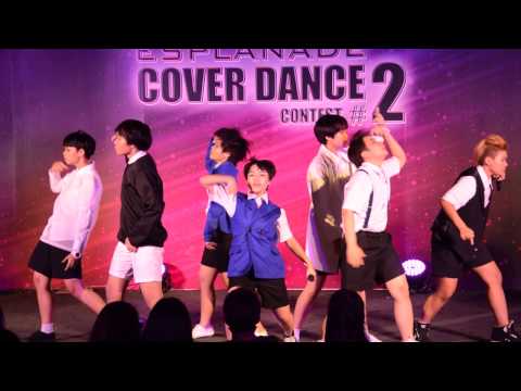 Vonteen cover BTS - Fun Boys + I Need U @ Esplanade Stage 2 (audition) 150614