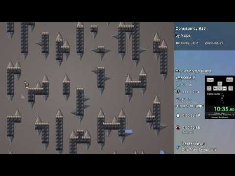 I Wanna Maker - Mr. Scribble's Quest (Impossible) in 24:07